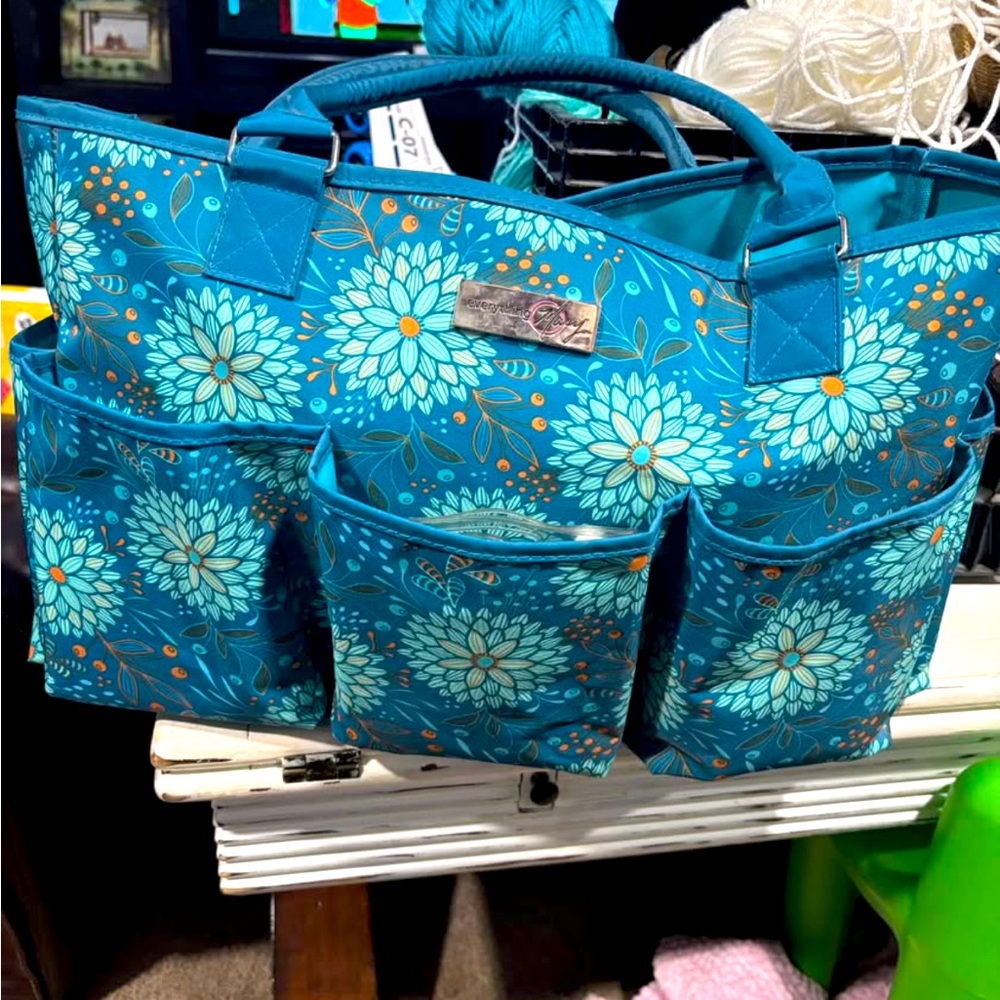 Everything Mary crochet / knitting bag